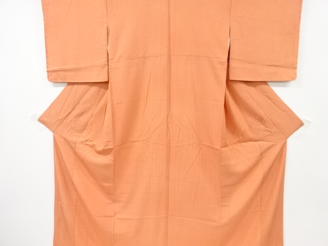 JAPANESE KIMONO / VINTAGE UNUSED KOMON / SILK / FLOWER RHOMBUS